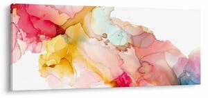 Obraz - Atramentová abstrakcia (120x50 cm)
