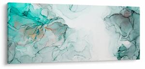 Obraz - Atramentová abstrakcia 2 (120x50 cm)