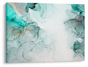 Obraz - Atramentová abstrakcia 2 (70x50 cm)
