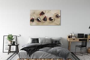 Obraz canvas vínové poháre 125x50 cm