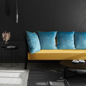Dekorstudio Luxusná dekoračná obliečka na vankúš LOTOS7 v tyrkysovej farbe Rozmer vankúša: 45x45cm