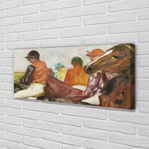 Obraz canvas Rider dostih 140x70 cm