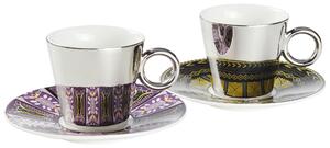 SADA ŠÁLOK nový kostný porcelán (new bone china) keramika Novel - Jedálenské sety