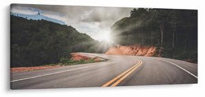 Obraz - Cesta štart (120x50 cm)