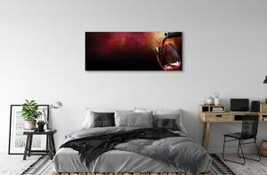 Obraz canvas červené víno 140x70 cm