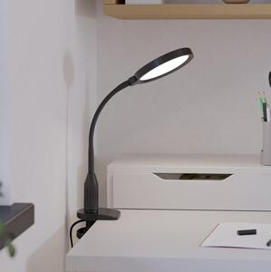 Eglo 902174 - LED stmievateľná lampa s klipom LAURO LED/5,5W/230V 2700/4000/6500K čierna
