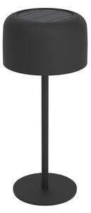 Eglo 901889 - LED solárna stolná lampa ROCCANOVA LED/2,8W/3,7V IP44 čierna