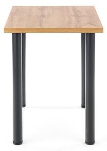 Halmar MODEX 2 90 stôl farba doska - dub wotan, nohy - čierne