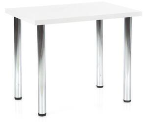 Halmar MODEX 90 stôl farba doska - biela, nohy - chrom