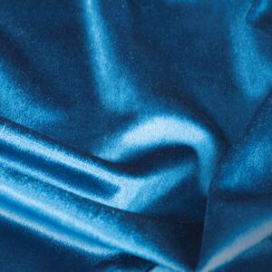 Modrý zamatový záves SAMANTA 140x300 cm