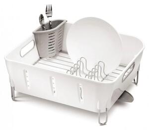 Simplehuman Odkvapkávač na riad Simplehuman - Compact, biely plast