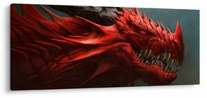 Obraz - Drak (120x50 cm)
