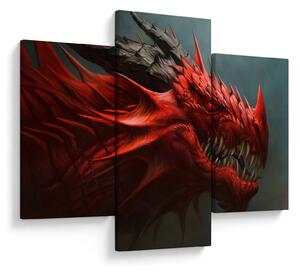 Obraz - Drak (90x60 cm)