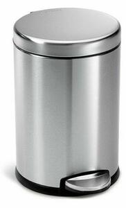 Simplehuman Pedálový okrúhly kôš 4,5 l, nerez