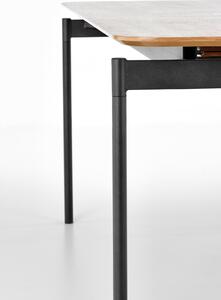 Halmar SMART stôl dub prírodný/čierny