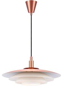 Nordlux - Luster na lanku BRETAGNE 1xG9/25W/230V rose gold
