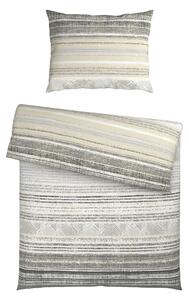 POSTEĽNÁ BIELIZEŇ, flanel, taupe, 140/200 cm Esposa - Obliečky & plachty