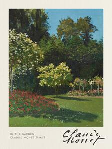Obrazová reprodukcia In the Garden - Claude Monet