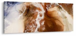 Obraz - Mramorová abstrakcia (120x50 cm)