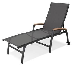 Lehátko ANGELA DELUXE 169x83,2x113,7cm,hliník
