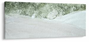 Obraz - Abstrakcia štetcami (120x50 cm)