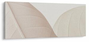 Obraz - Texturované listy (120x50 cm)