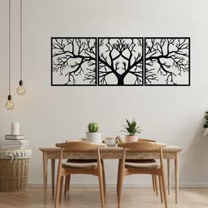 Drevený strom života na stenu - Oura - 50x125
