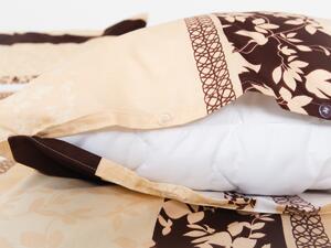 XPOSE® Bavlnené obliečky GITA na dve postele - béžové