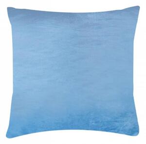 XPOSE® Mikroplyšová obliečka na vankúš - nová modrá 40x40 cm