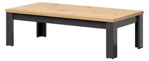 Konferenčný stolík BRW Hesen LAW/4/13 (grafit + dub artisan). Vlastná spoľahlivá doprava až k Vám domov. 1062507