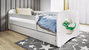 Kocot kids Detská posteľ Babydreams dinosaurus biela