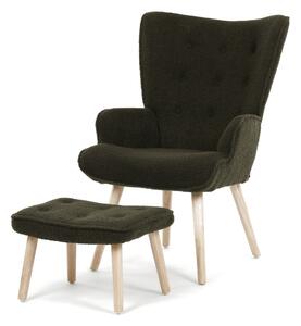 Relaxačné kreslo s podnožou AK-319 GRN2