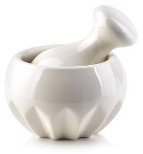 Affekdesign Mažiar MODERN LIFE 10x6,8 cm biely