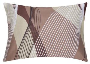 XPOSE® Bavlnená obliečka na vankúš AGNES - hnedá 70x90 cm