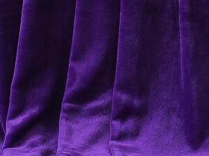 XPOSE® Mikroplyšová deka Exclusive - tmavo fialová 150x200 cm