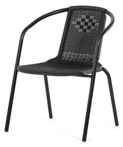 Záhradná stolička Autronic AZC-H1001 BK