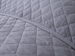 XPOSE® Prikrývka na posteľ EVITA - tmavo sivá 220x240 cm