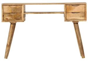 Písací stôl z masívneho mangovníkového dreva 115x47x76 cm