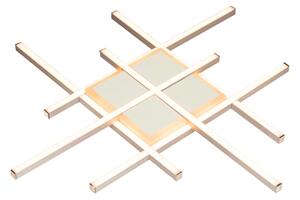 STROPNÉ LED SVIETIDLO, 53,5/53,5/4,5 cm Boxxx - Série svietidiel