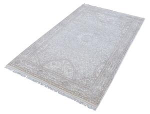 Jednofarebný orientálny koberec Begum 1243 creme 80 x 1,50 m