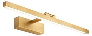 Toolight Toolight, LED kúpeľňové svietidlo 60 cm, 9W, 4000K, 500 lm, APP1864-1W, zlatá matná, OSW-66020