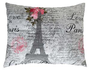 XPOSE® Flanelová obliečka na vankúš PARIS - ružová 70x90 cm