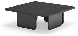 MUZZA Konferenčný stolík arq 100 x 100 cm čierny