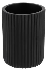 TENDANCE Kúpeľňový pohár Issard, čierna, 200 ml