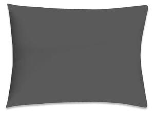 XPOSE® Saténová obliečka na vankúš LUX - tmavo sivá 70x90 cm