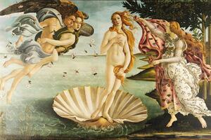 Plagát, Obraz - Narodenie Venuše, (91.5 x 61 cm)