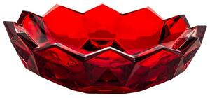 KRIŠTÁĽOVÁ MISKA BOHEMIA LUNAR RED 330MM