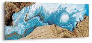 Obraz - Drevo (120x50 cm)