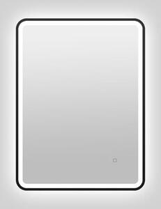 Zrkadlo so senzorom SAT Vision 60x80 cm čierna SATZVI6080CE