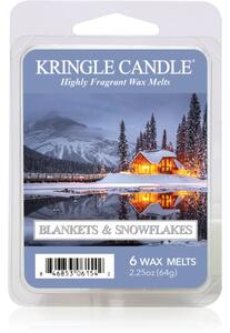 Kringle Candle Blankets & Snowflakes Wax Melt DVA vonná sviečka 64 g
